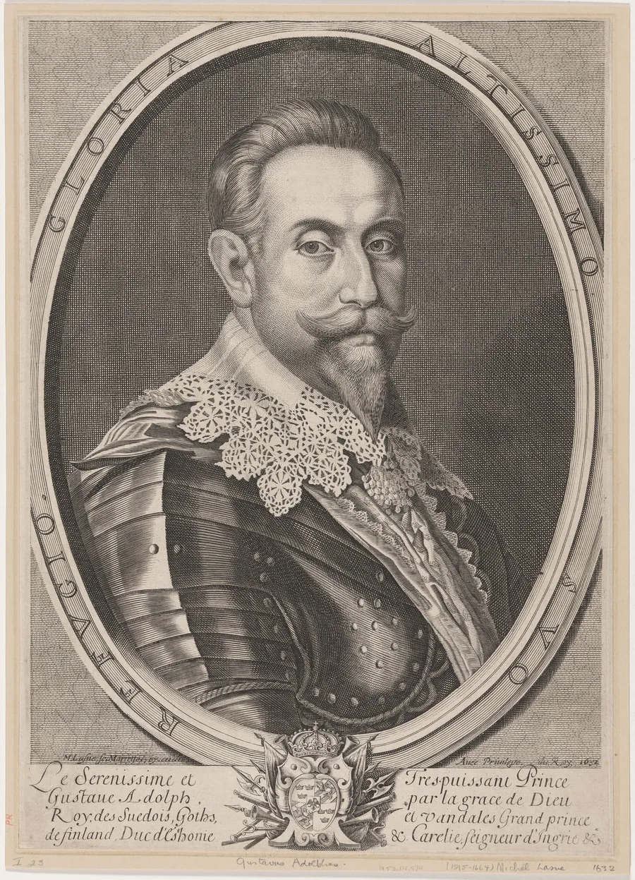 Gustavus Adolphus by Michel Lasne
