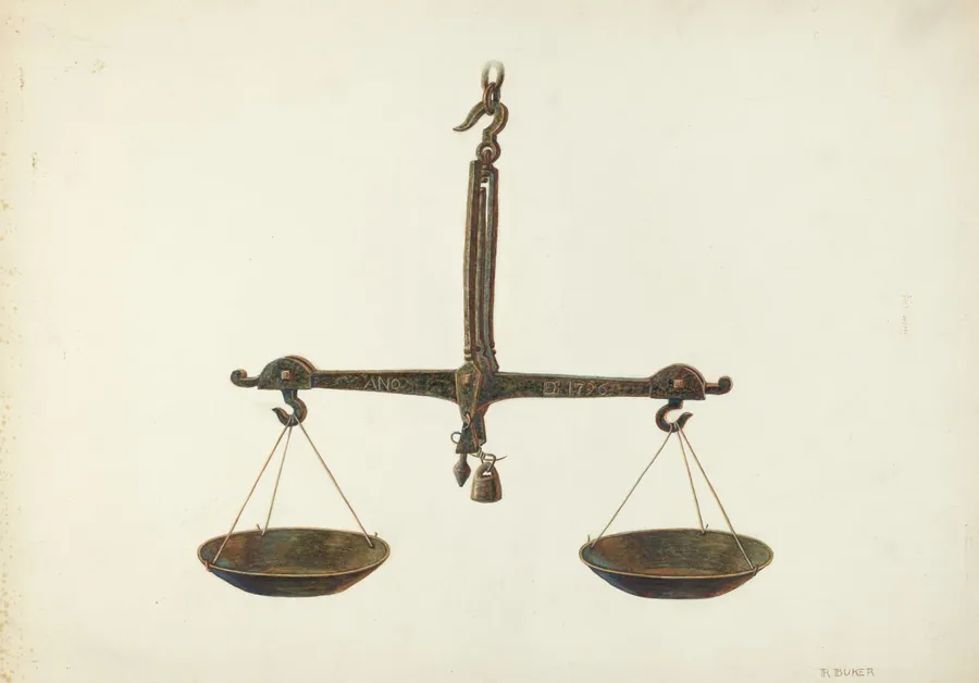Balance Scales by Ruth Buker
