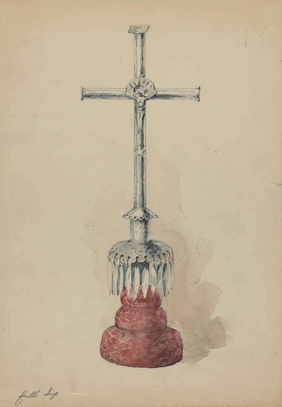 Crucifix by Geoffrey Holt