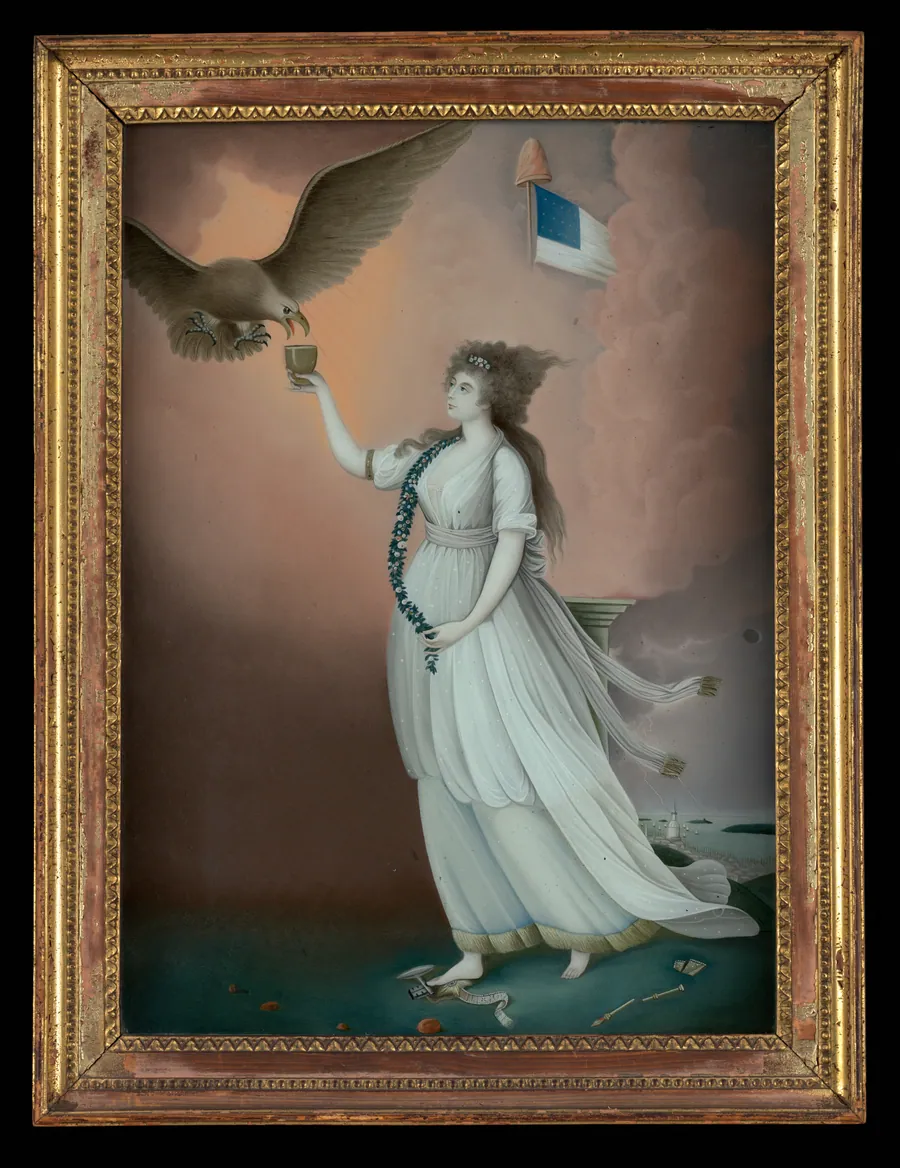 Liberty by Chinese Painter