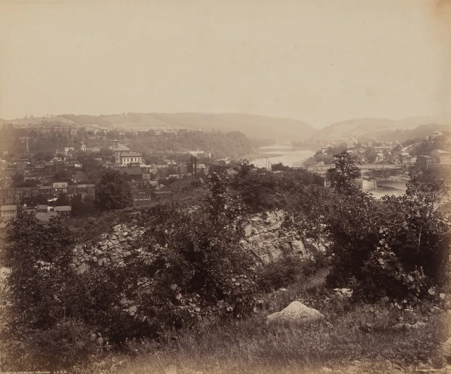 Easton, From Weygat Mountain by William H. Rau