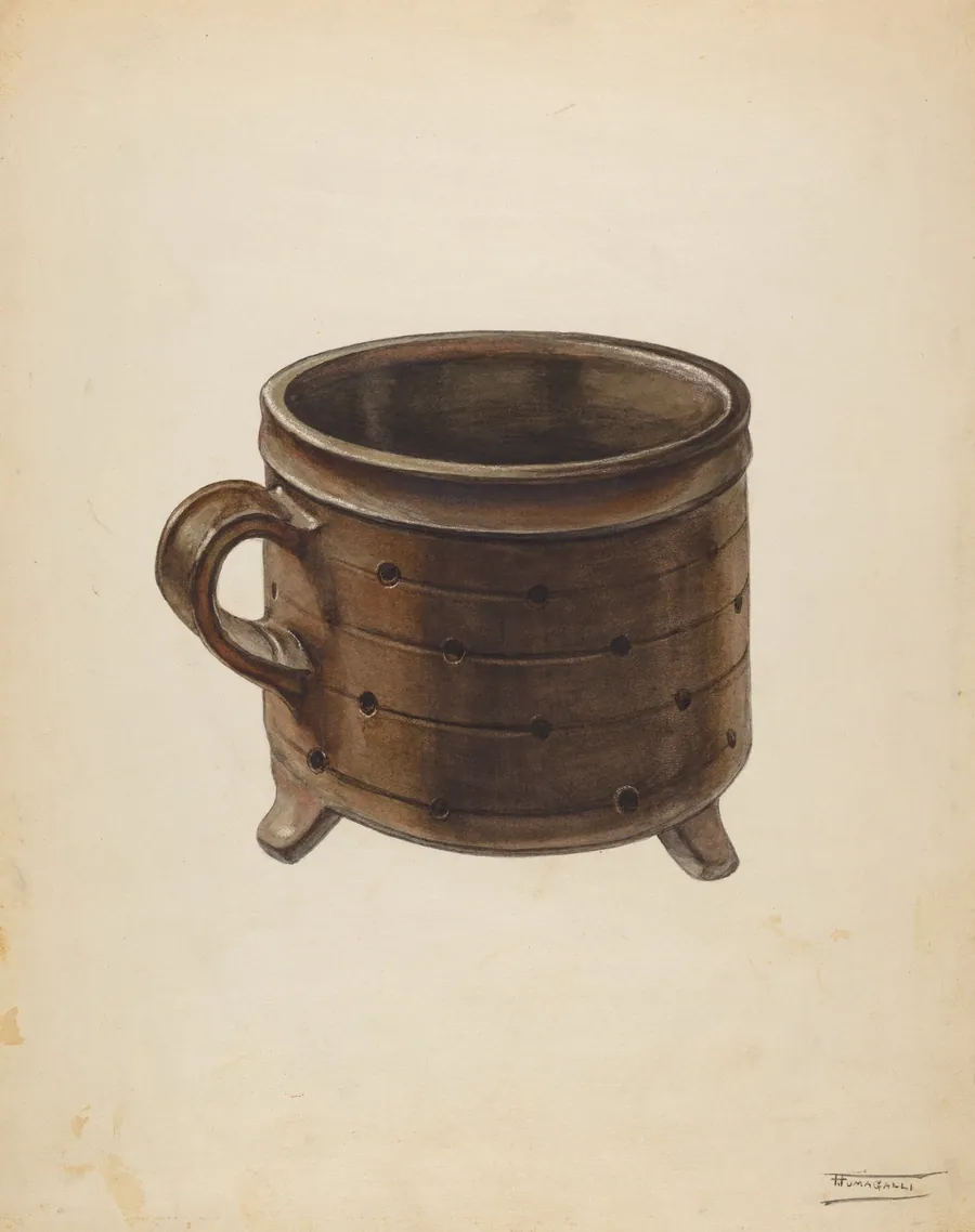 Cheese Pot by Frank Fumagalli