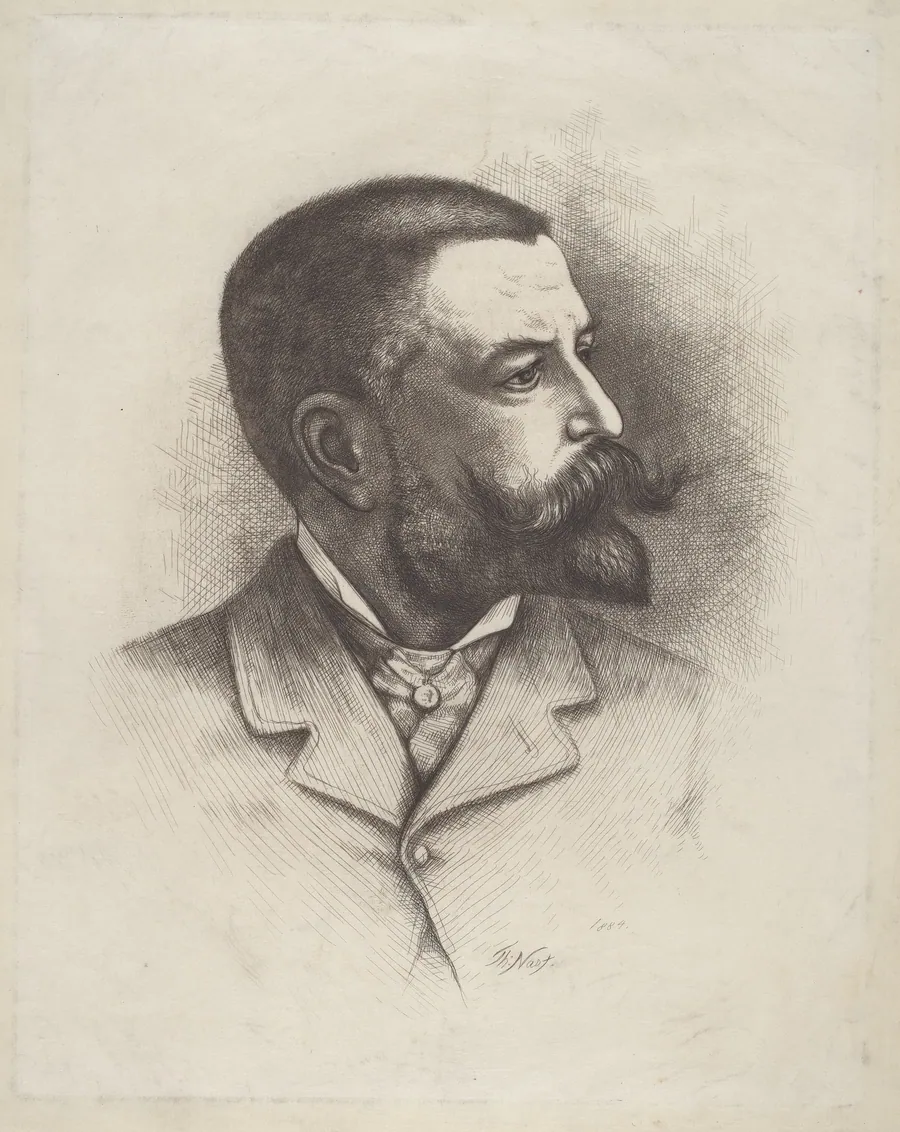 Self-Portrait by Thomas Nast