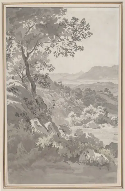 Valley in the Italian Campagna