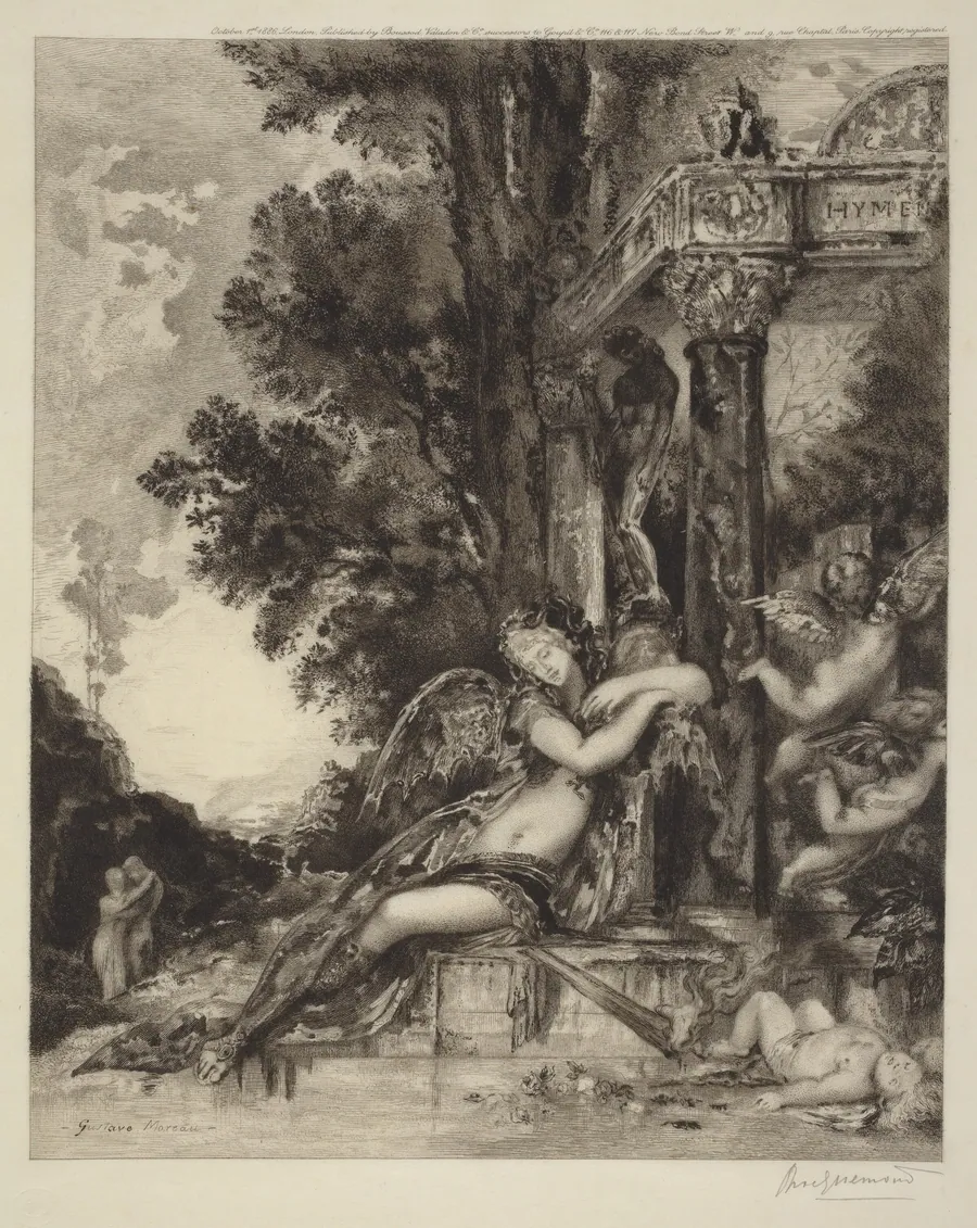 The Goddess Discord [La Discord] by Félix Bracquemond