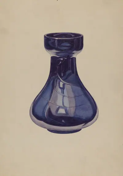 Cobalt Vase