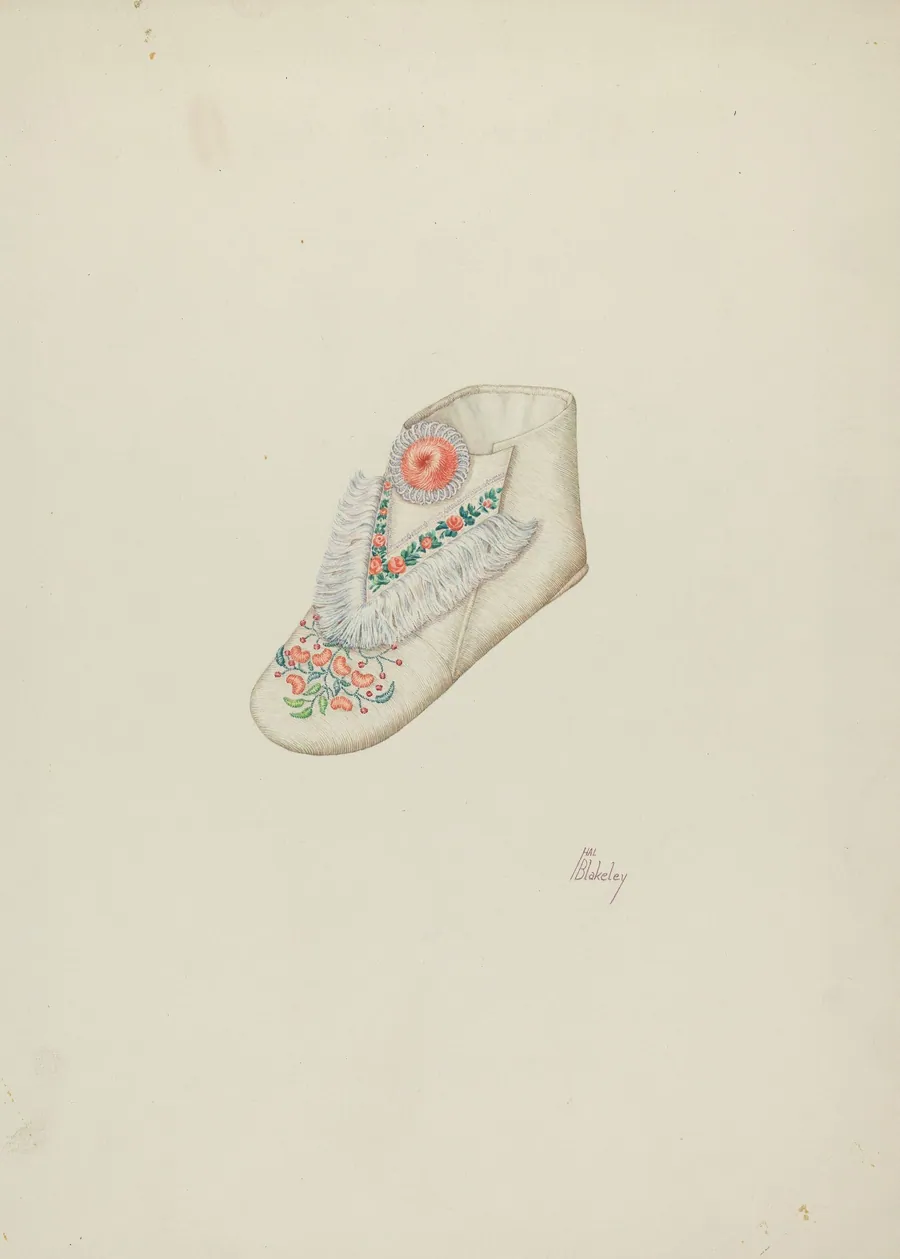 Baby's Shoe by Hal Blakeley