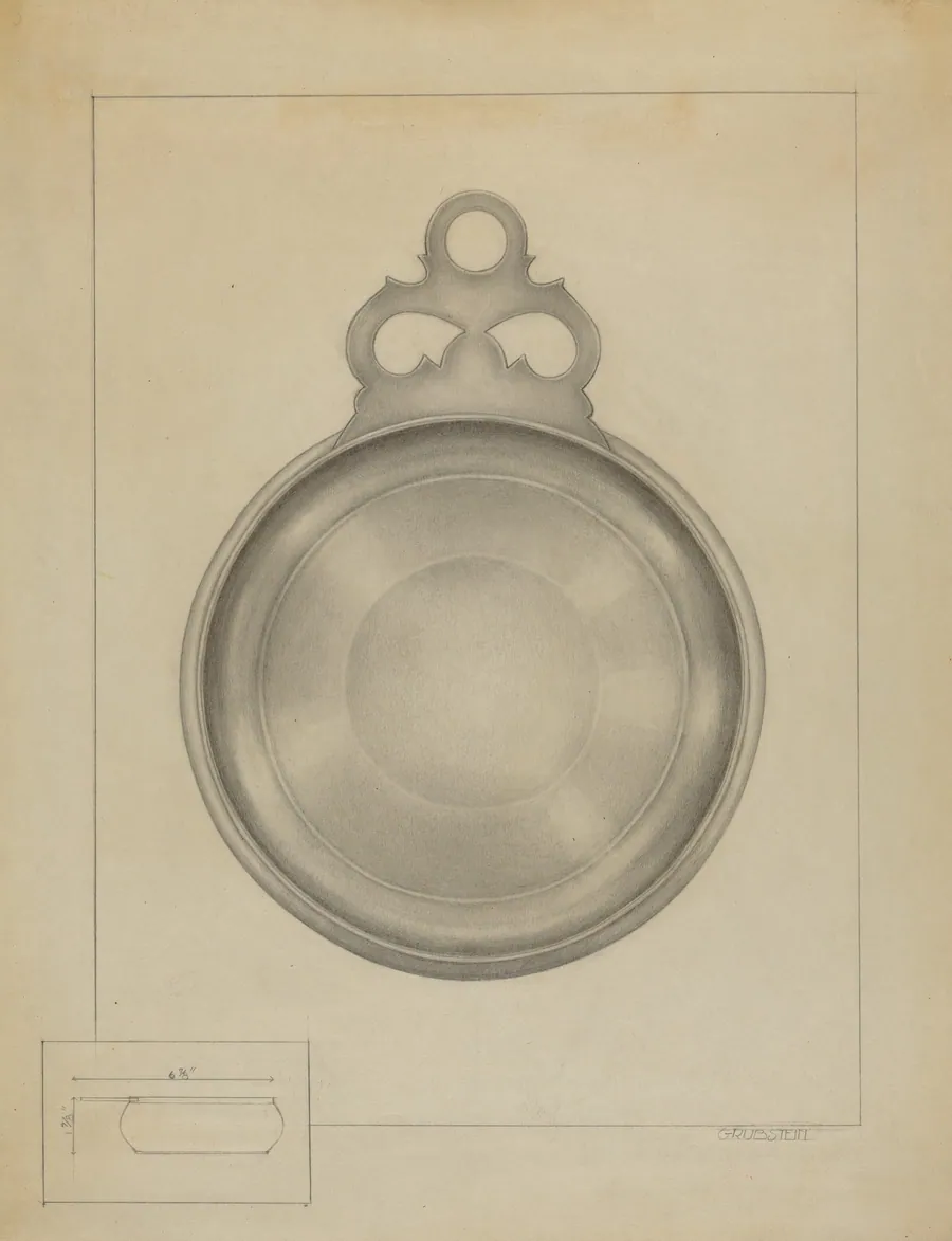 Silver Porringer by Milton Grubstein