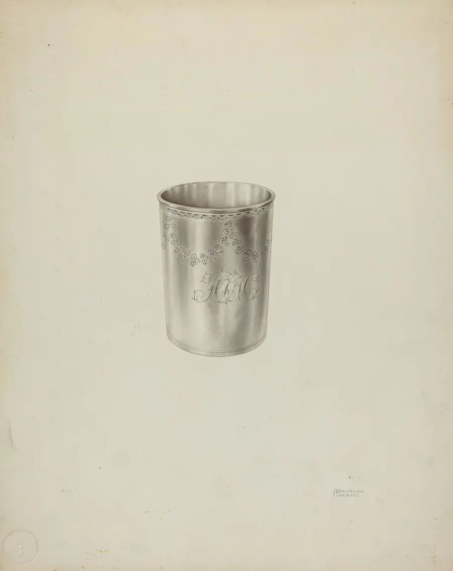 Silver Beaker by Palmyra Pimentel