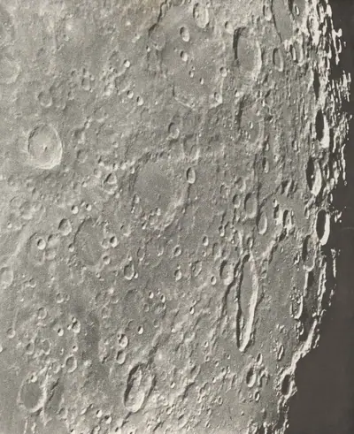 Photographie Lunaire Blancanus - Tycho - Schiller