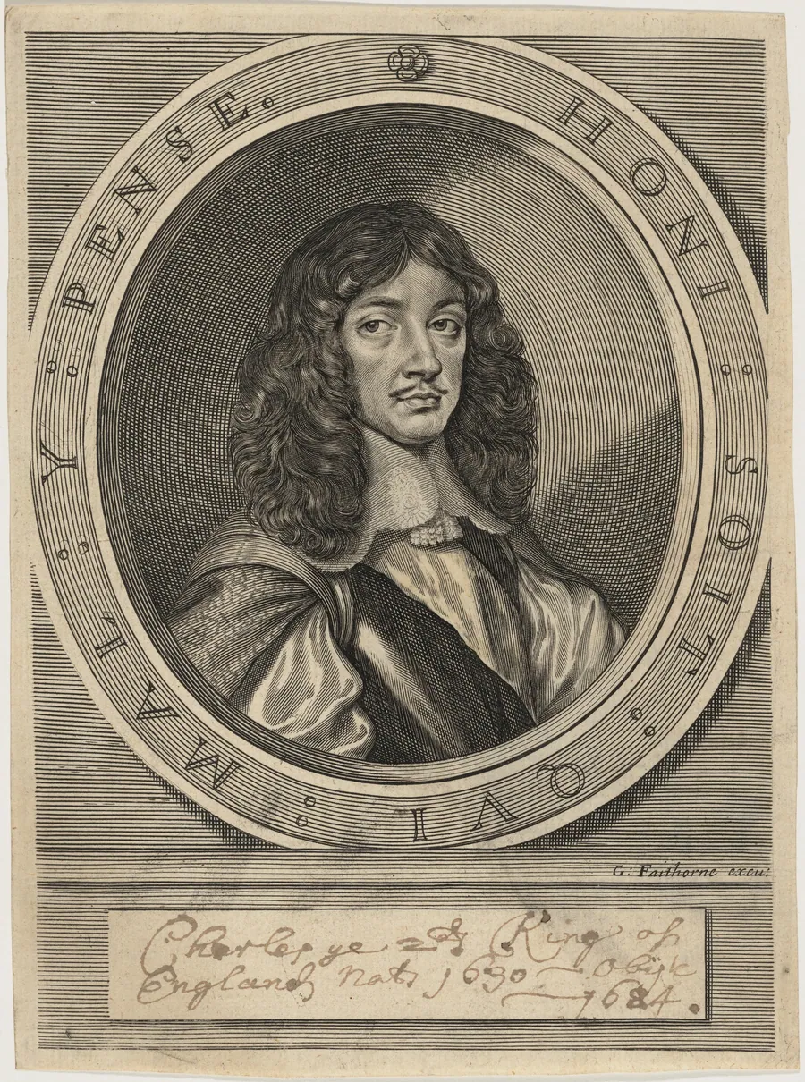 Charles II by William Faithorne