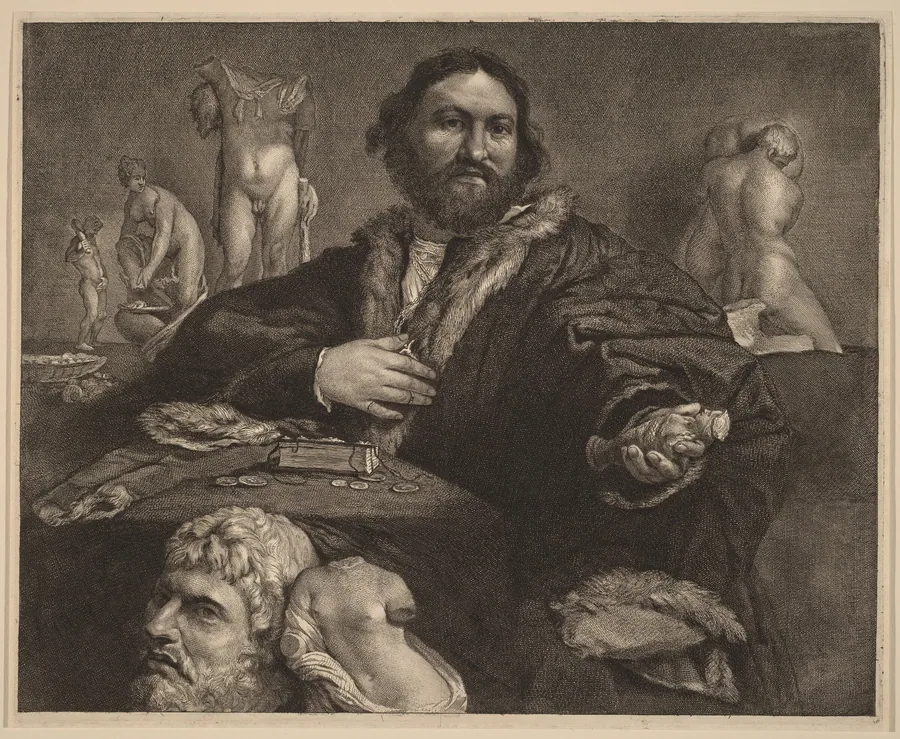 Andrea Odoni by Cornelis Visscher
