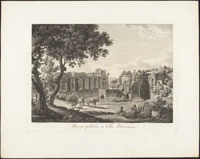 Terme publiche in villa Adriana