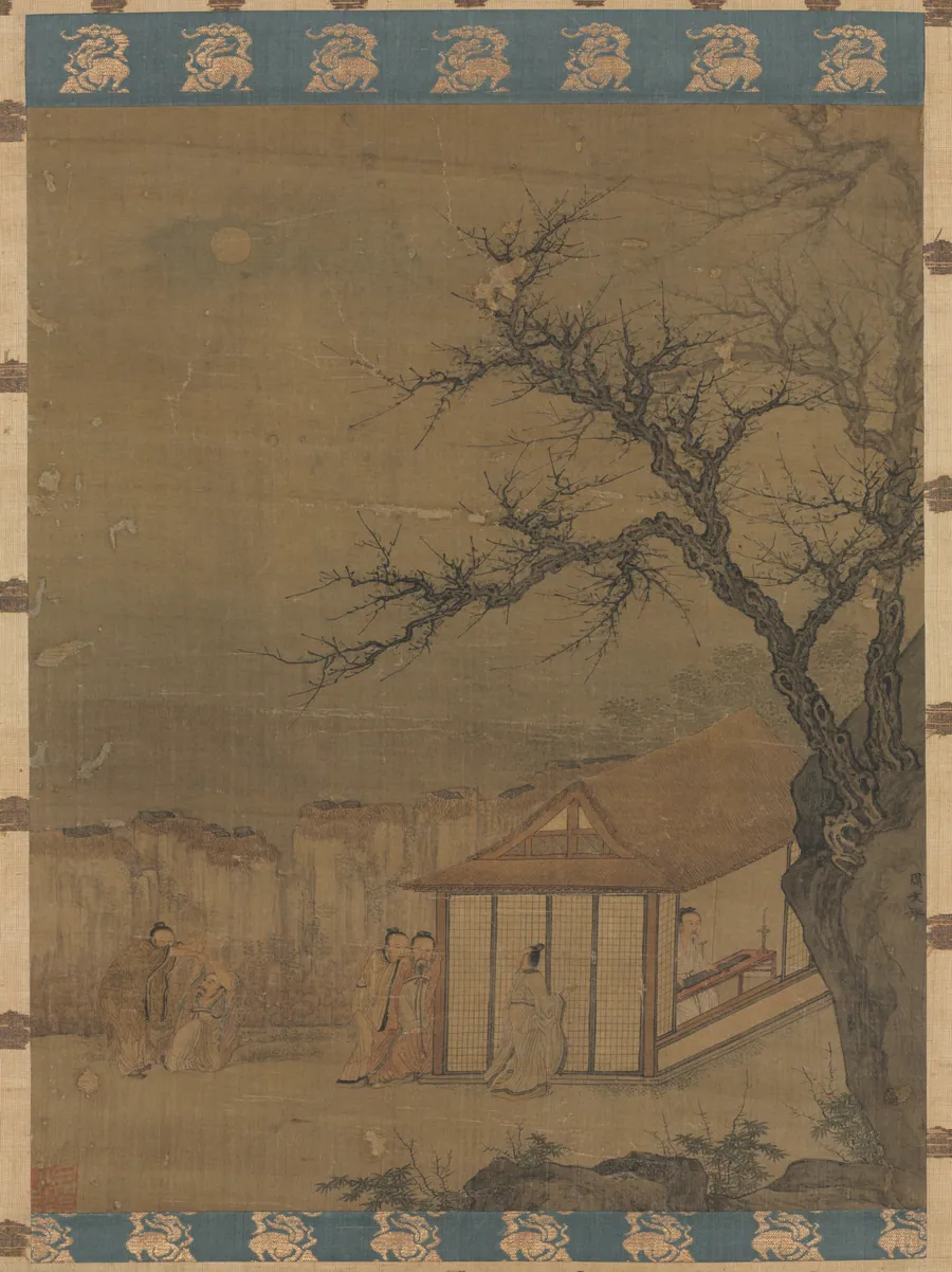 Listening to the Qin by Tang Yin