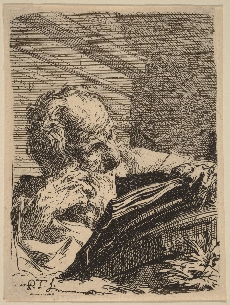 A Philosopher by Paul Troger