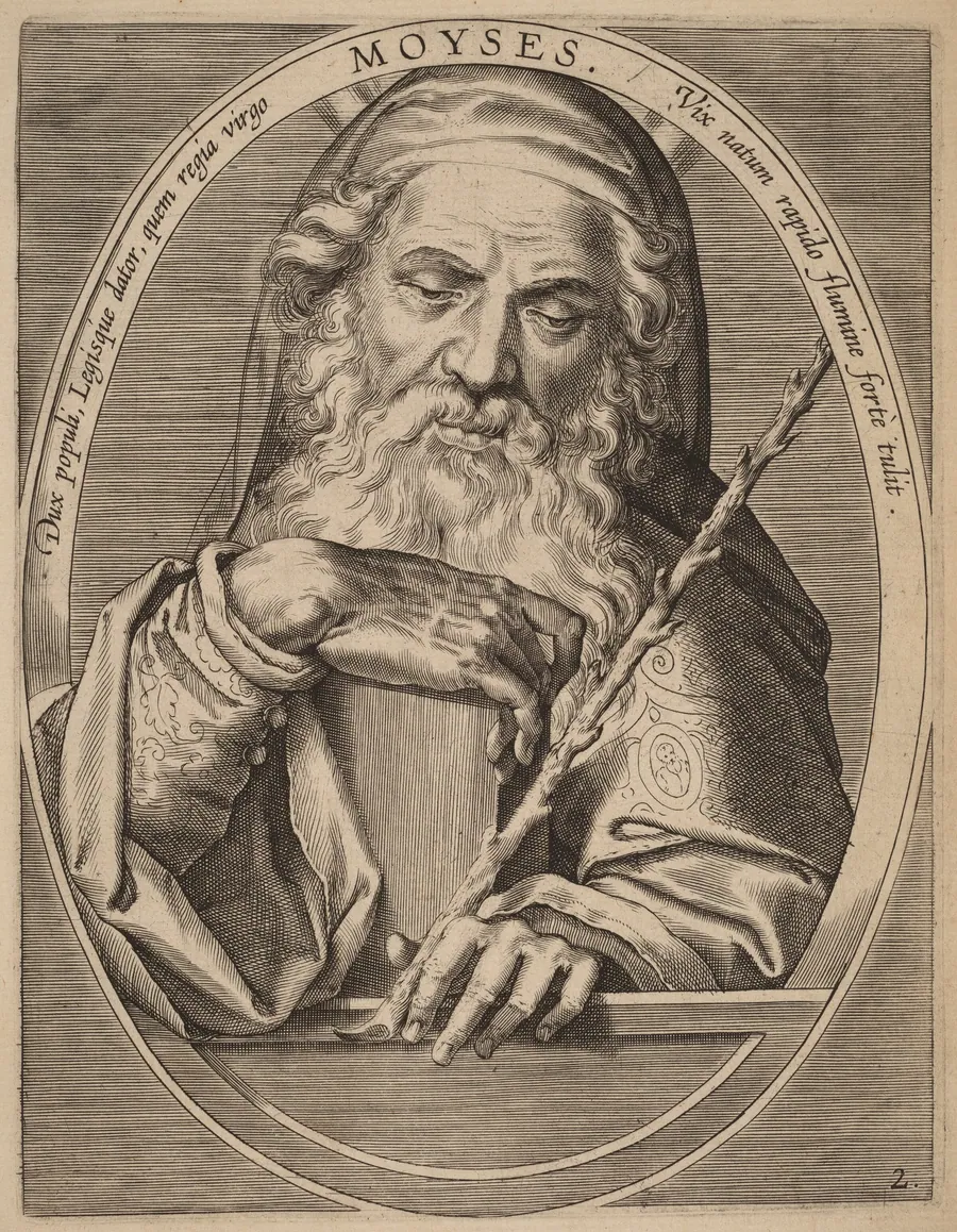 Moses by Theodor Galle