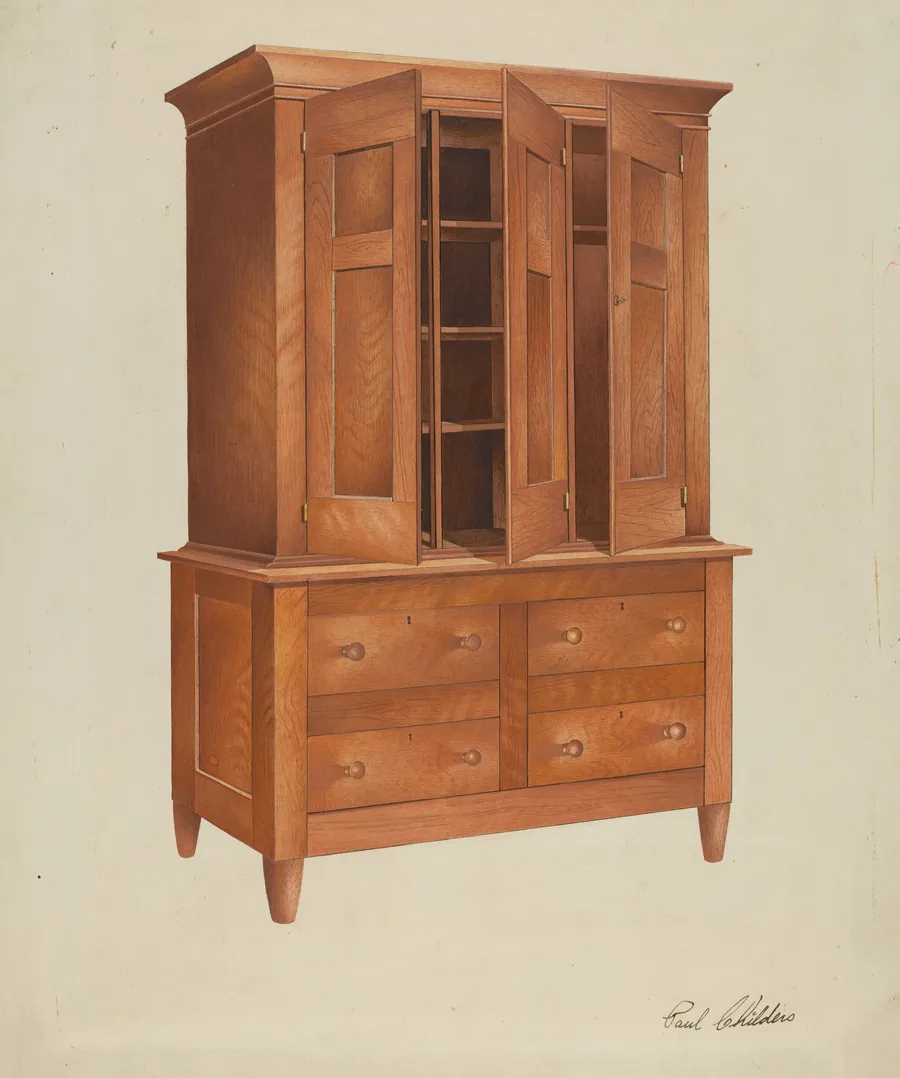 Shaker Cabinet by William Paul Childers