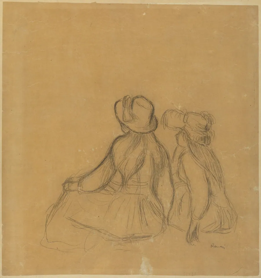 Girlhood by Auguste Renoir