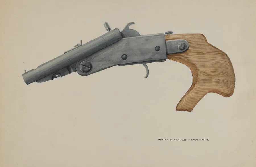 Gun by Majel G. Claflin