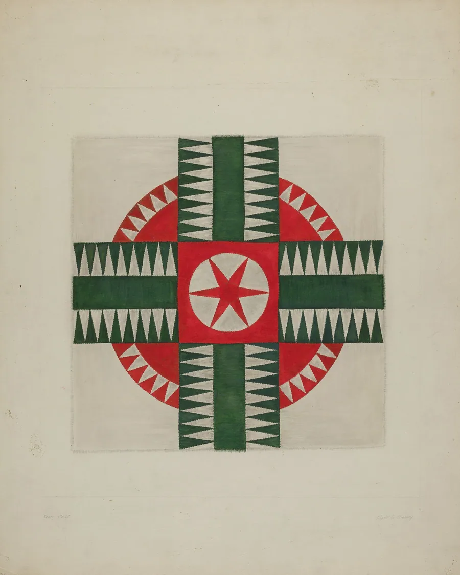Quilt by Clyde L. Cheney