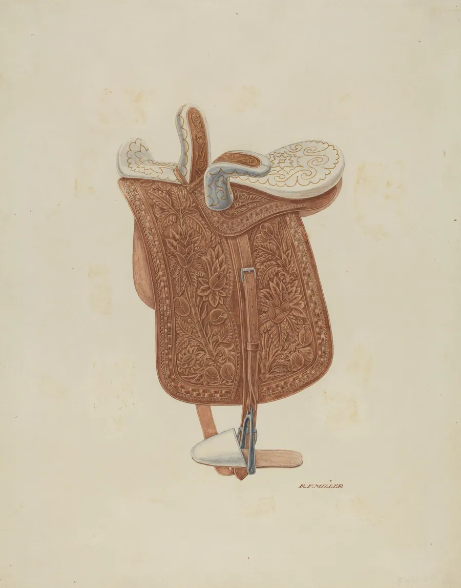 Child's Side Saddle by Randolph F. Miller
