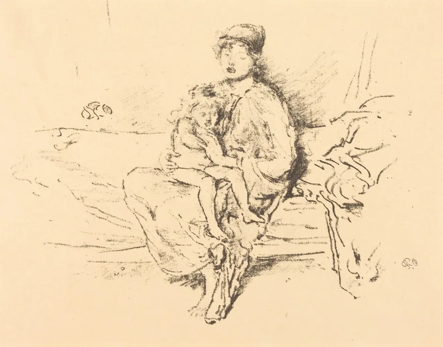 Mother and Child, No. 2 by James McNeill Whistler