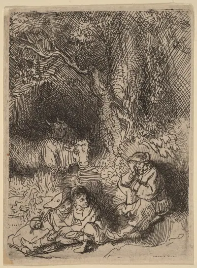 The Sleeping Herdsman