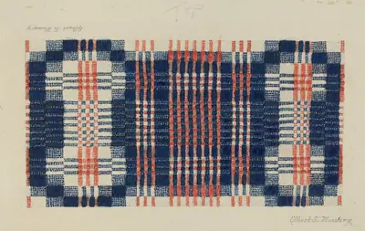 Coverlet: Gentleman's Fancy