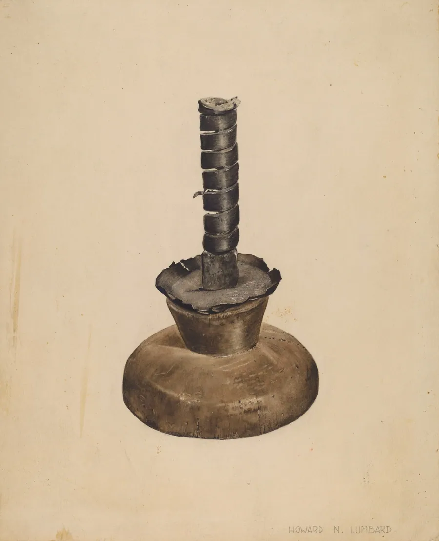Candlestick by Howard Lumbard