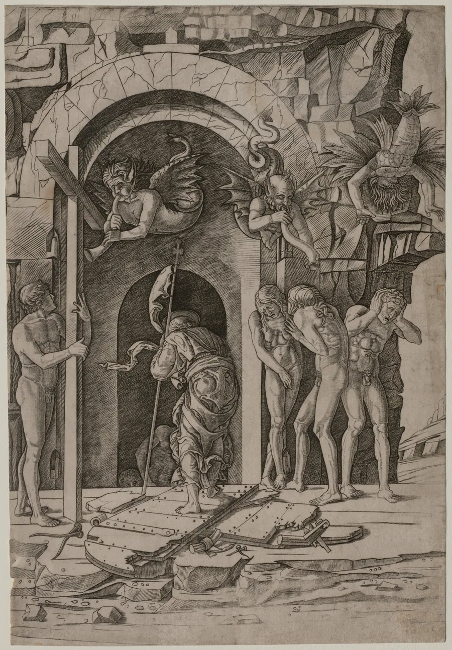 Descent into Limbo by Giovanni Antonio da Brescia