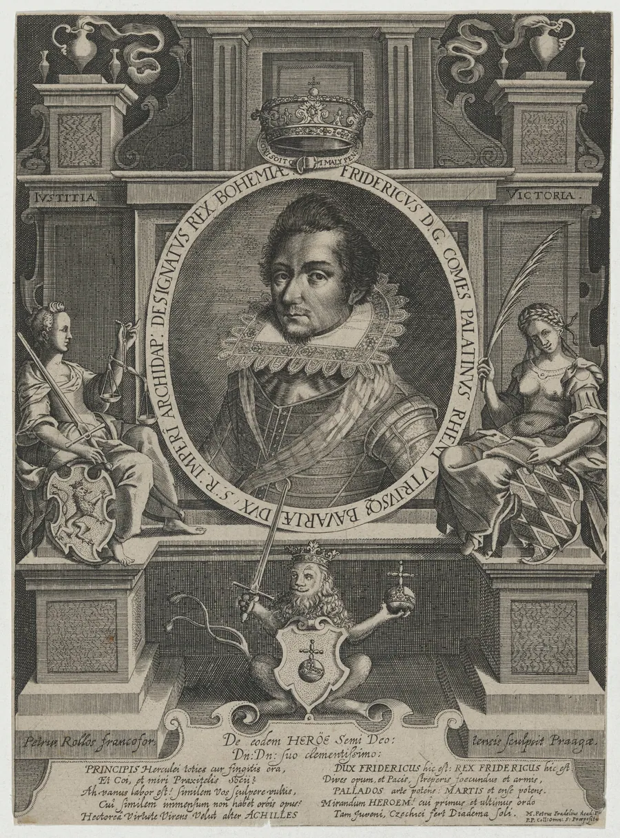 Frederick V, King of Bohemia by Pieter Rollos I