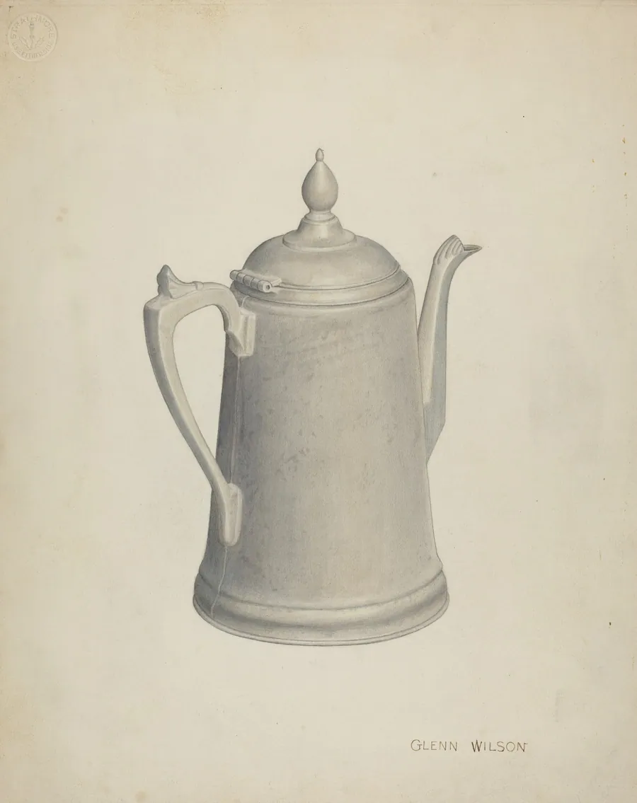 Pewter Teapot by Glenn Wilson