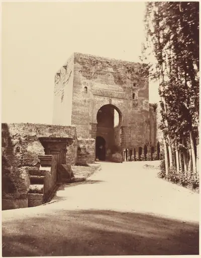Grenade, Alhambra, Porte d'Entree de la Forteresse