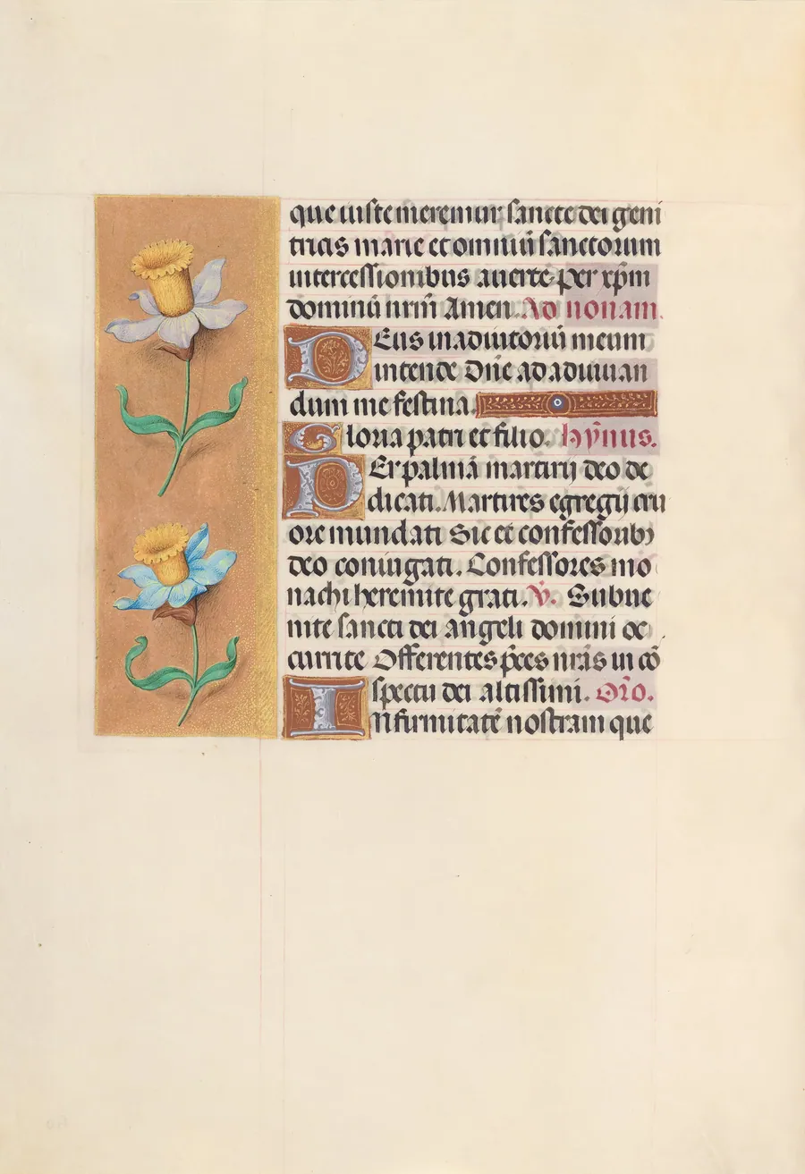 Hours of Queen Isabella the Catholic, Queen of Spain:  Fol. 40v by Master of the First Prayerbook of Maximillian