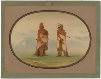 Two Unidentified North American Indians