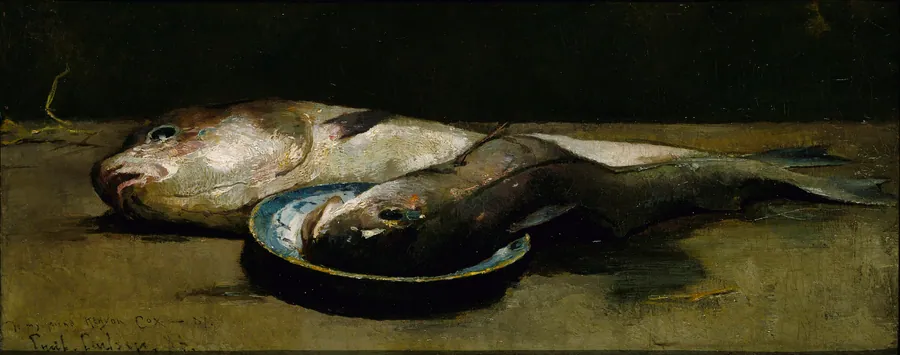 Haddock by Emil Carlsen, born Copenhagen, Denmark 1853-died New York City 1932