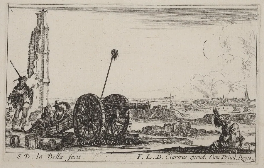 The Cannon by Stefano Della Bella