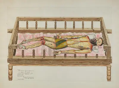 Penitente Santo Entierro or (Saint in Earth)