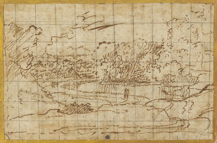 Road along a Winding River by Nicolas Poussin