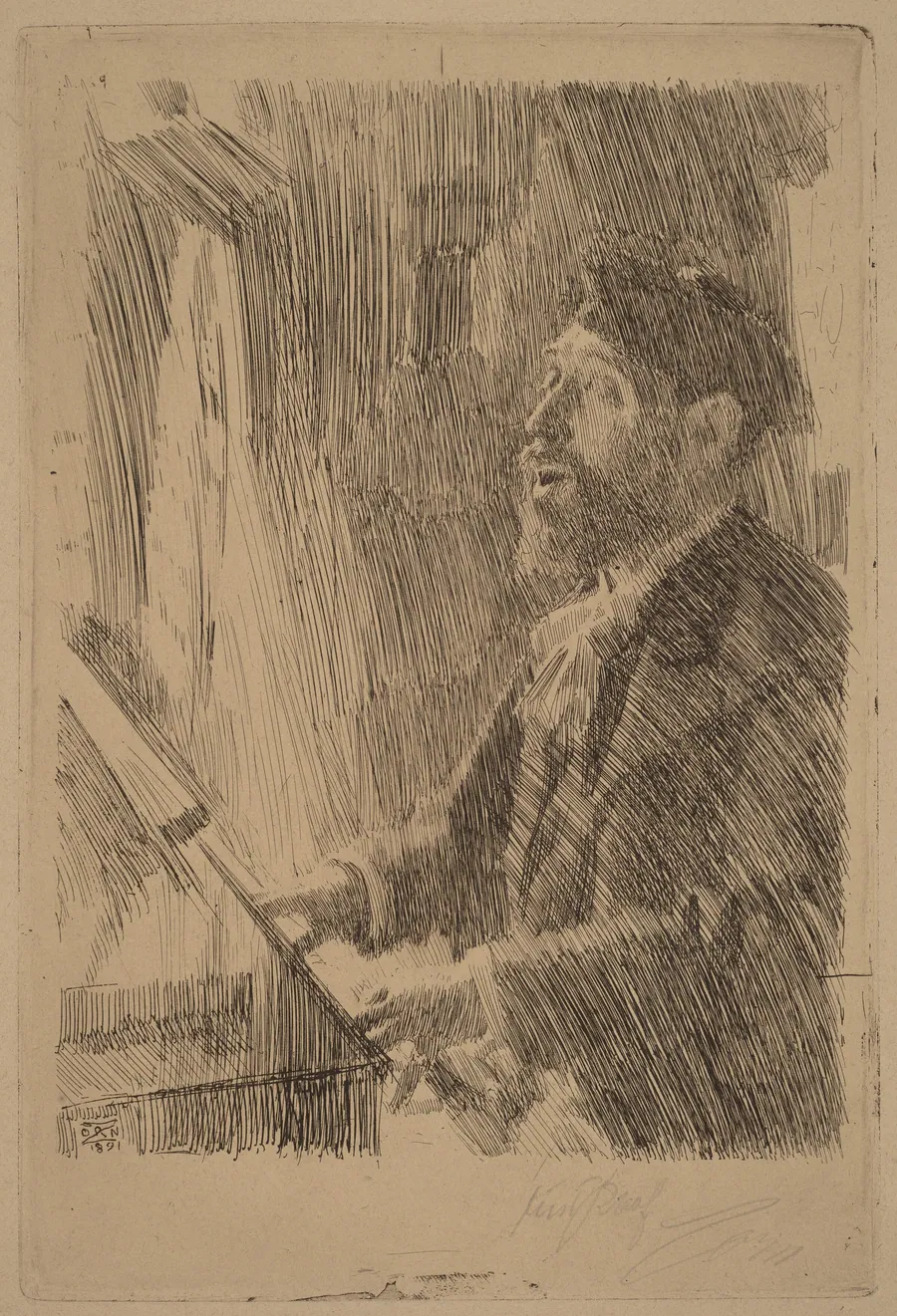 J.B. Faure by Anders Zorn