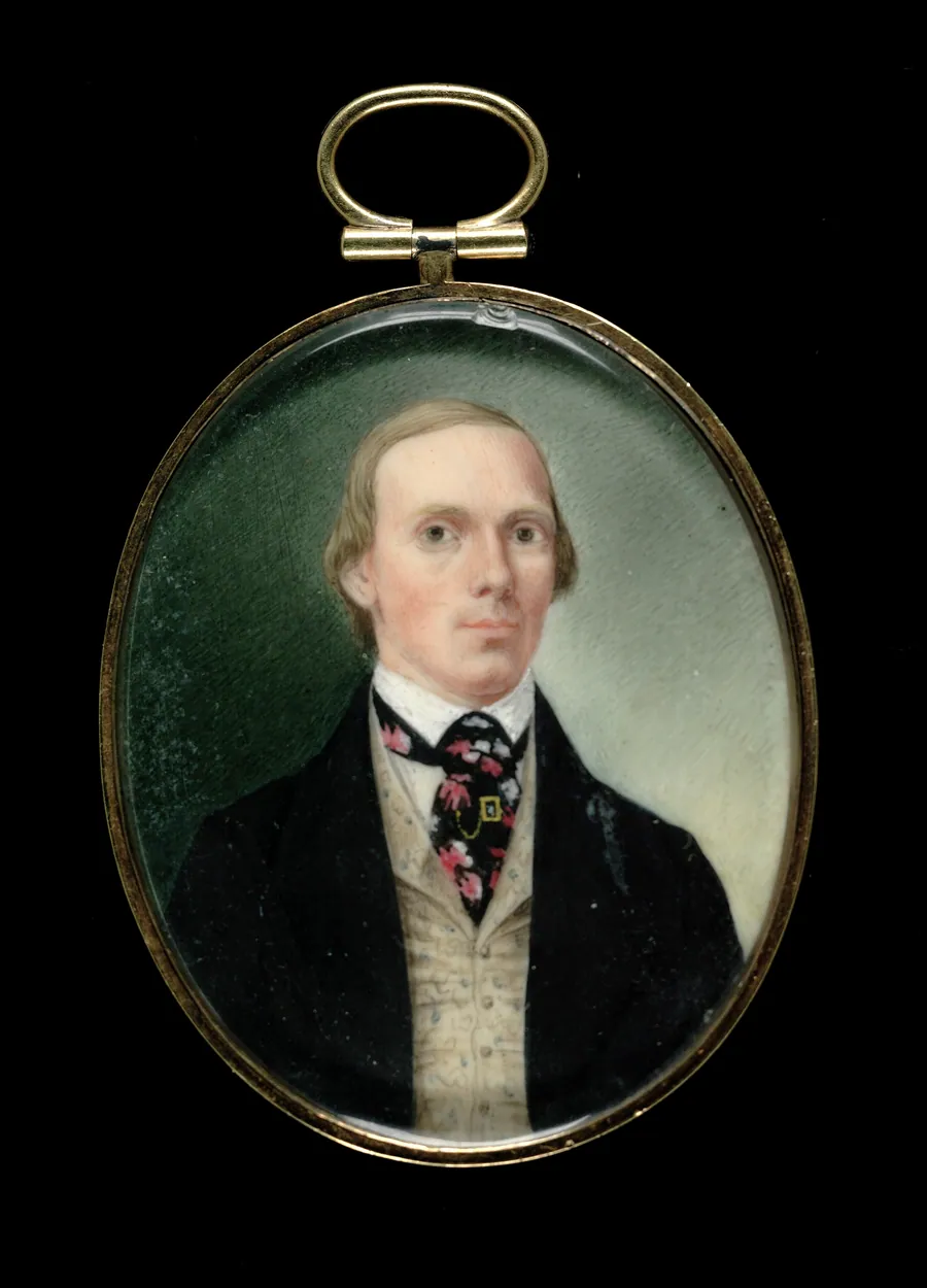 John Vaughan (or Uriah) by Christopher Greiner, active 1837; died 1864
