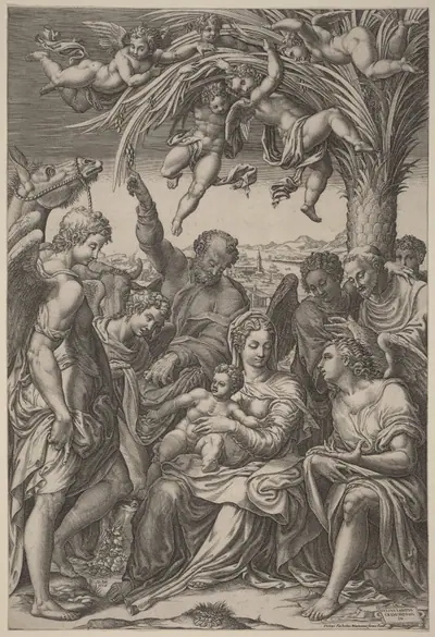 The Rest on the Flight into Egypt