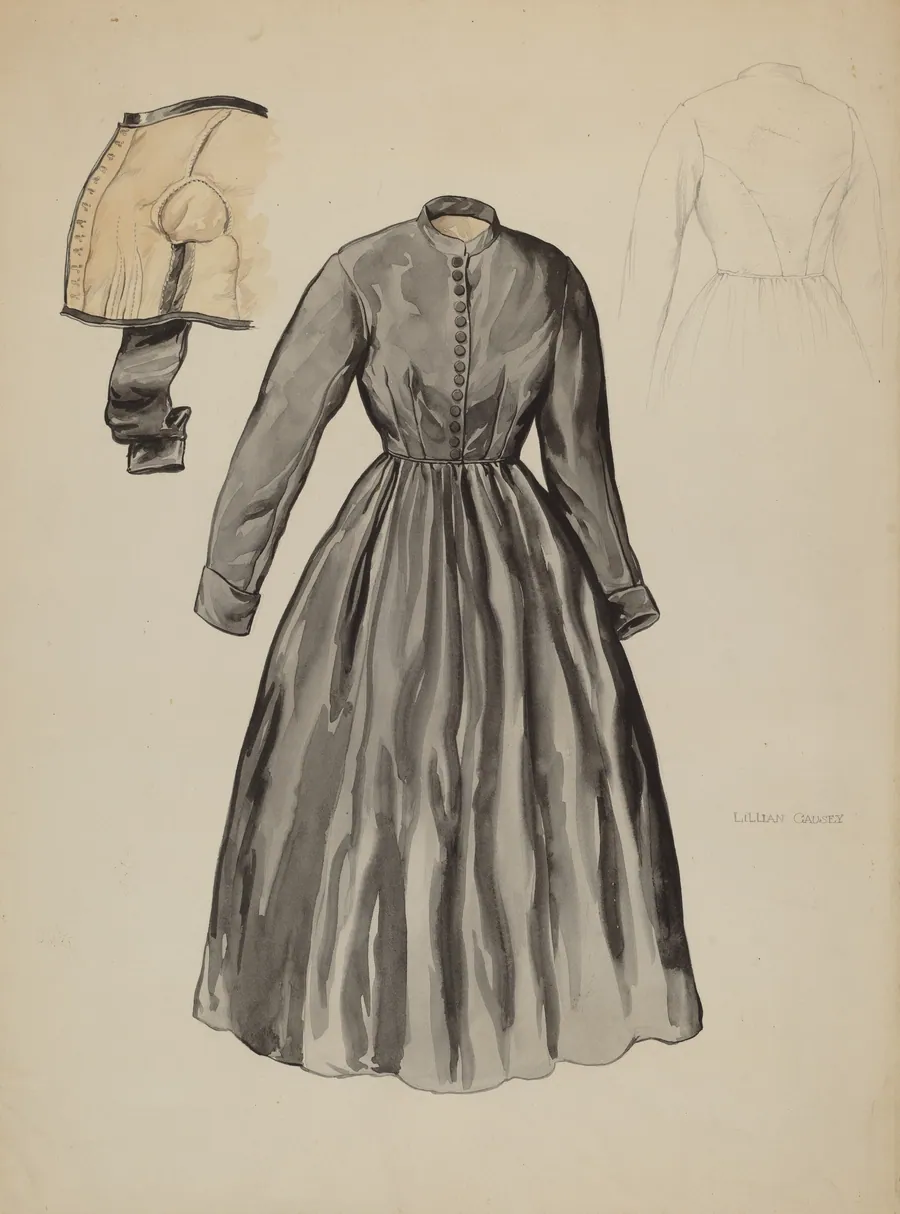 Quaker Dress by Lillian Causey