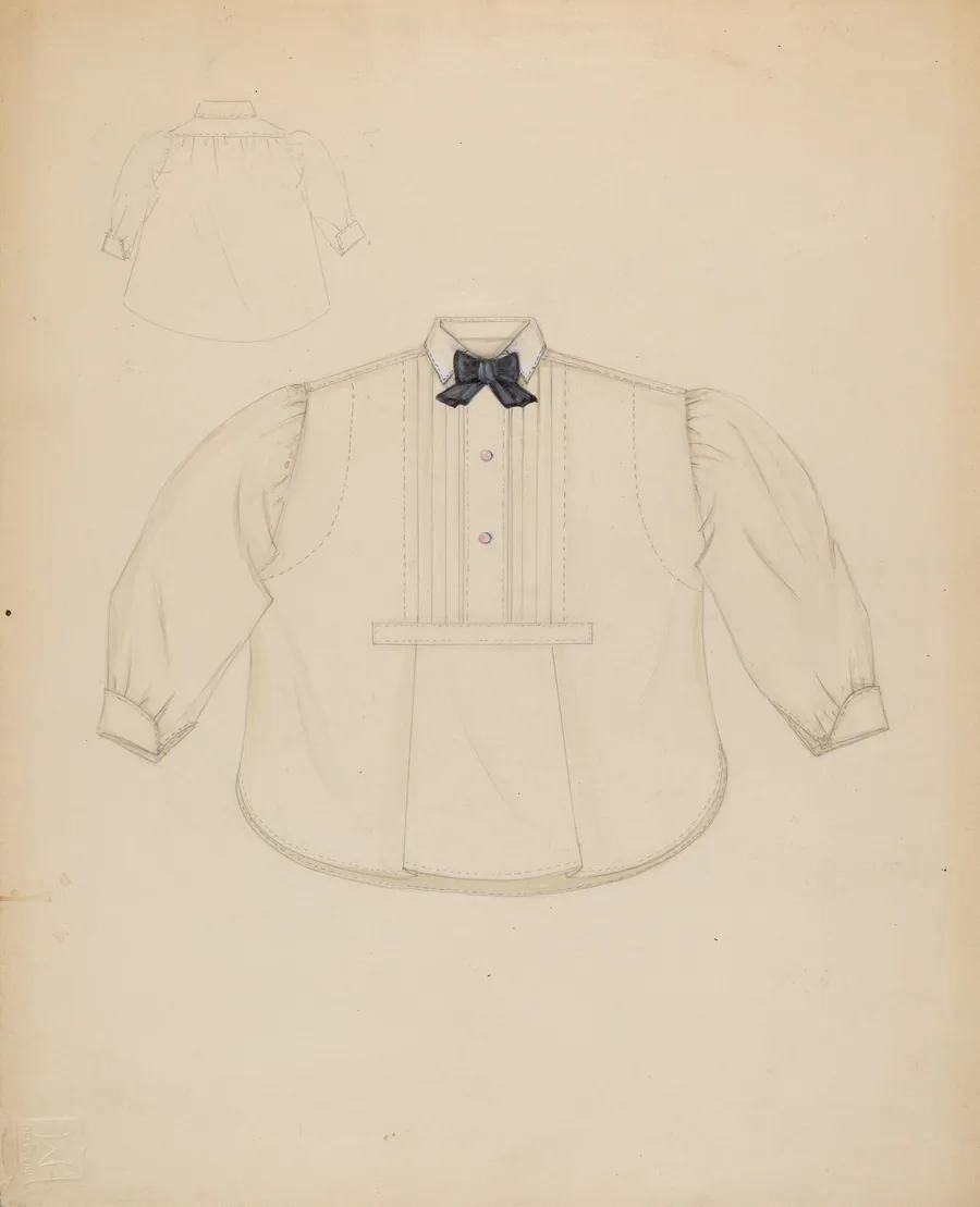 Man's Miniature Shirt by Sylvia Dezon