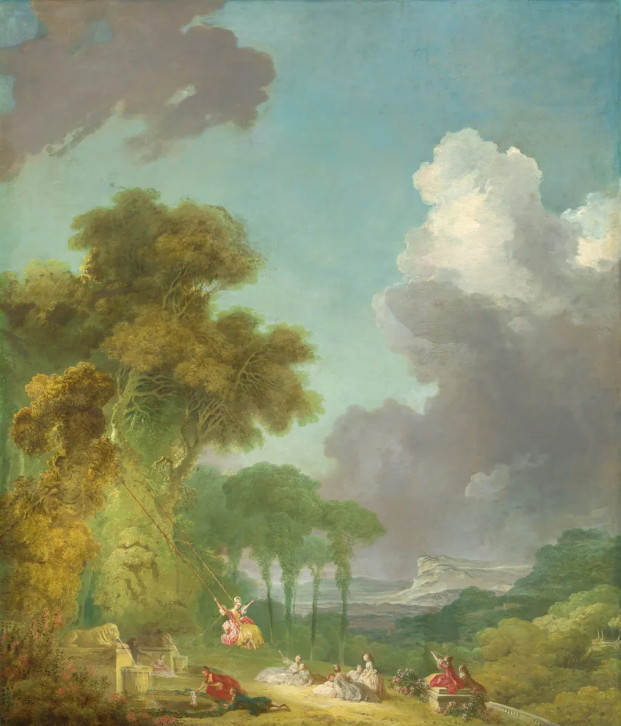 The Swing by Jean Honoré Fragonard