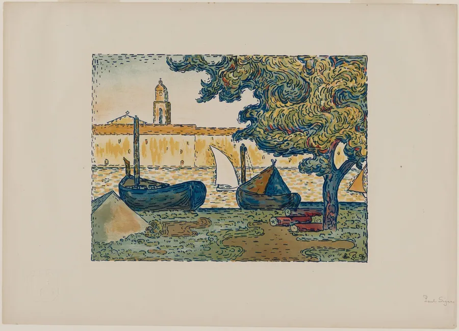 Saint Tropez by Paul Signac