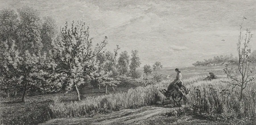 Springtime by Charles François Daubigny