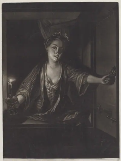 Girl with a Candle