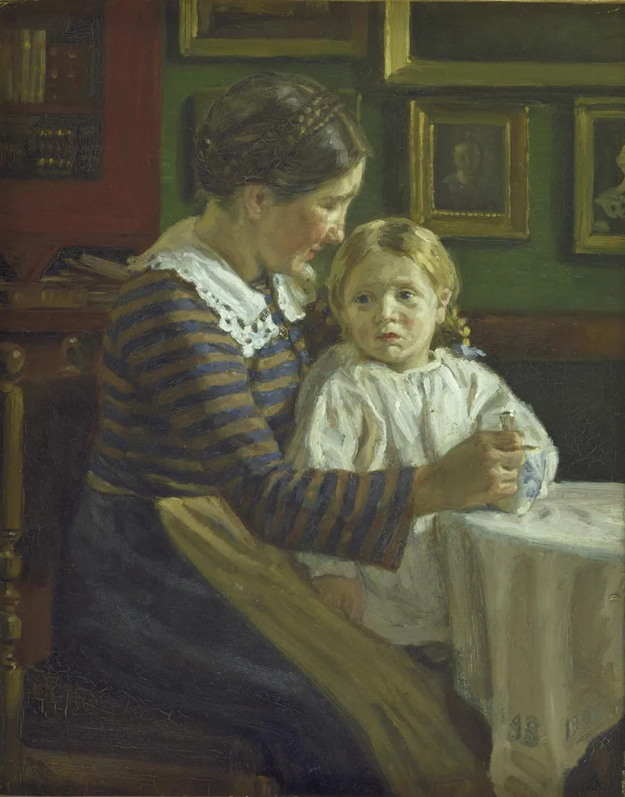 Marie får mad by Joakim Skovgaard