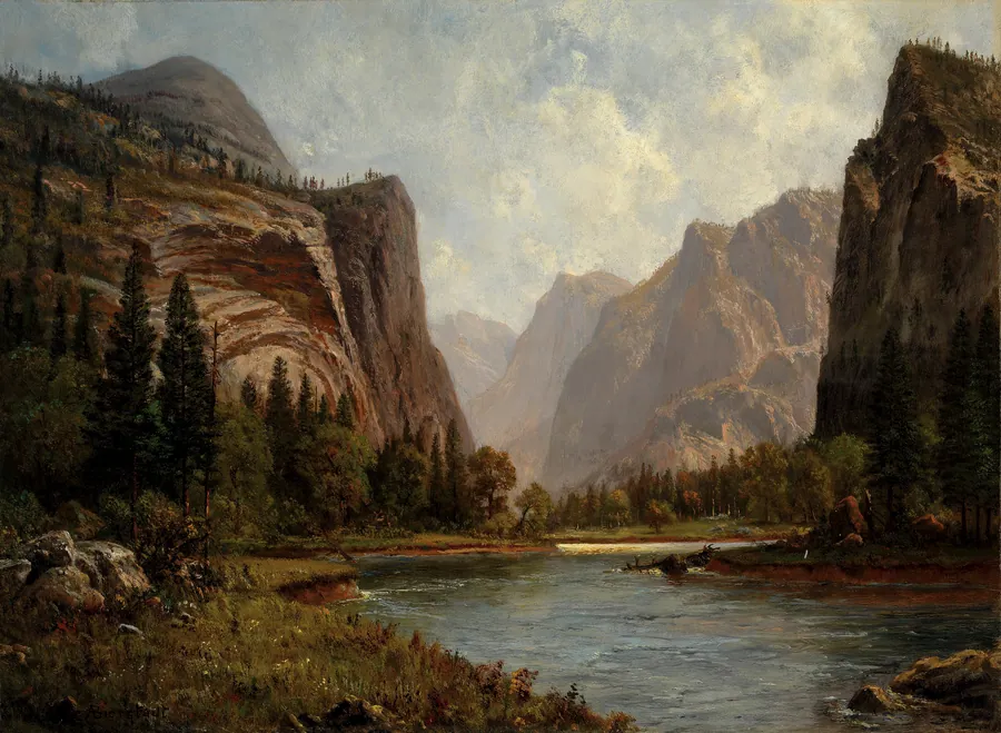 Gates of the Yosemite by Albert Bierstadt, born Solingen, Germany 1830-died New York City 1902